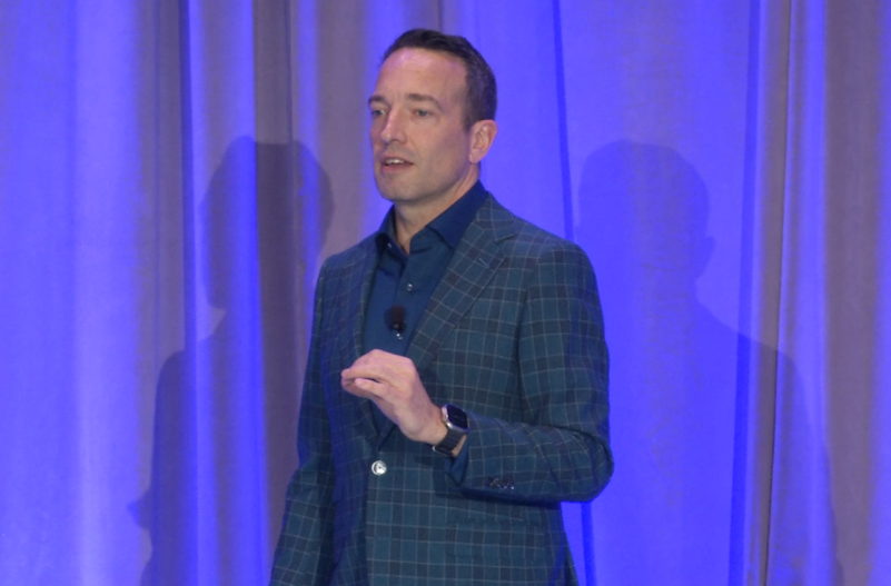 Shane Gibson delivers a keynote address about the Art of Asking Questions